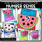 Summer End of the Year Activities Number Sense Counting Ma