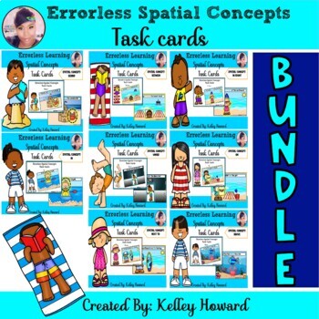 Preview of Spatial Concepts Errorless Summer-BUNDLE