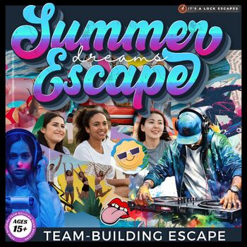 Preview of Summer Escape, Team-Building, Middle School, High School All Subjects Escape