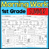 Summer Review Packet: First Going into Second Grade Morning Work
