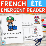 Summer FRENCH Emergent Reader: mot fréquent ÉTÉ | French Sight Word Practice