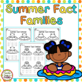 Summer Fact Families: Addition, Subtraction, Multiplicatio