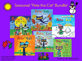 Summer/Fall/Winter/Spring, Seasonal "Pete the Cat" Bundle!