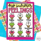 Summer Feelings & Emotions Chart FREEBIE SEL & Counseling