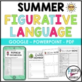 Summer Figurative Language | Summer Themed Activity Worksh