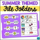 Summer File Folder Games and Activities for Special Educat