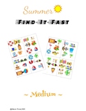 Summer "Find-It-Fast!"(Spot-It/ Dobble)- Medium