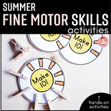 Summer Fine Motor Activities (English and French)