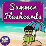 Summer Flash Cards - Vocabulary for ESL and Special Education