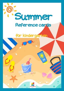 Preview of Summer Flashcards for Kindergarten