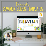 Summer - French Google Slides Templates