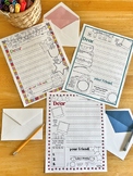 Summer Friendly Letter Stationery