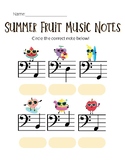 Summer Fruit G Major Position Bass Clef