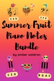 Summer Fruit Piano Notes Bundle