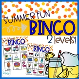 Summer Fun - BINGO - 2 levels!