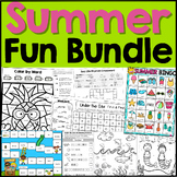 Summer Fun Bundle for your End of the Year Activities