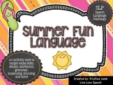 Summer Fun Language