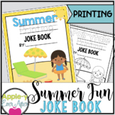 Summer Fun PRINTING Practice Joke Book