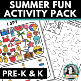 Summer Fun Preschool Packet | Activities and Worksheets Ma