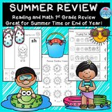 1st Grade Summer Review Packet /  End of year activities/ 
