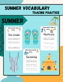 10 Summer Fun Tracing Pages for Kids