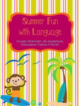 Preview of Summer Fun With Language