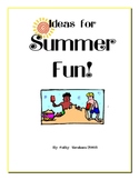 Summer Fun curriculum