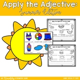 Summer Game for Adjectives and Descriptive Writing