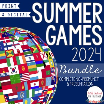 Preview of Summer Olympics 2024 BUNDLE | Print and Digital