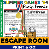 2024 Summer Olympics (Paris, France) ESCAPE ROOM Reading C