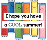 Summer Gift Tag  |  Have a COOL Summer!  |  Popsicle/Freez