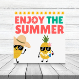 Summer Gift Tags for Students - Fun & Colorful Printable Tags
