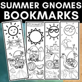 Summer Gnomes Bookmarks | School’s Out | Summer Fun | Funn