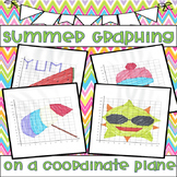 Summer Graphing Points on a Coordinate Plane First Quadrant