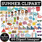 Summer Holiday Clip Art Set {Graphics & Clipart for Teachers}