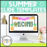 Summer Holiday Google Slides Template | Distance Learning