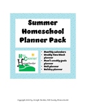 End of Year Summer Homeschool Planning Pack Planner Pages 