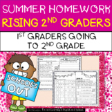 Summer Homework for Rising 2nd Graders (1st going to 2nd G