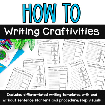 Summer How To Procedural Writing Craftivities by The First Grade Creative