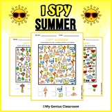 Summer I Spy Printable Activity Sheets - Fun Games & Activities