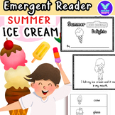 Summer Ice Cream Delights - Emergent Reader Kindergarten &