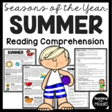Summer Informational Reading Comprehension Worksheet Seaso