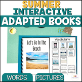 Summer Interactive Adapted Books for Autism and Special Education