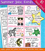 Summer Jokes for Kids - Lunch Box Joke Cards - Printable Download