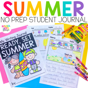Preview of Summer Writing Prompts | End of the Year Writing
