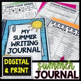 Summer Journal Writing | Summer Activities | Digital Googl