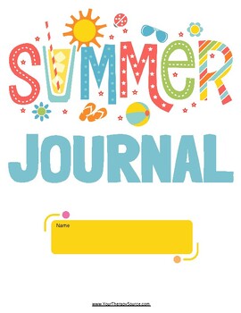 Preview of Summer Journal for Kids and Teens - Planner Pages, Life Skills, Puzzles and more