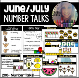 Summer (June/July) Number Talks