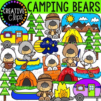 clipart of marching bears