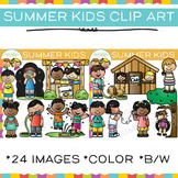 Kids Summer Clip Art